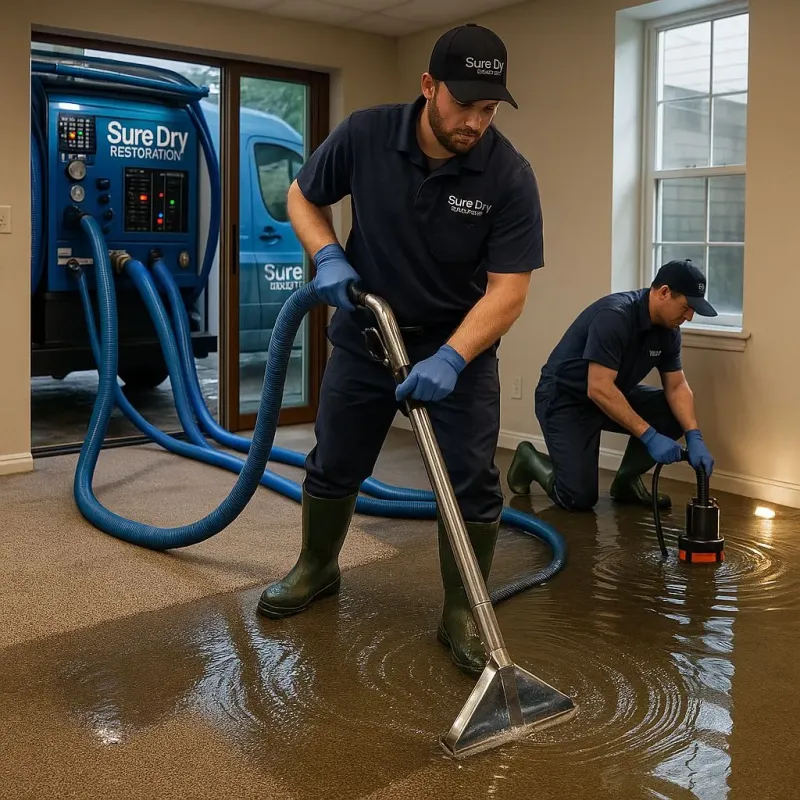 Water Extraction and Removal process in Jessup, MD